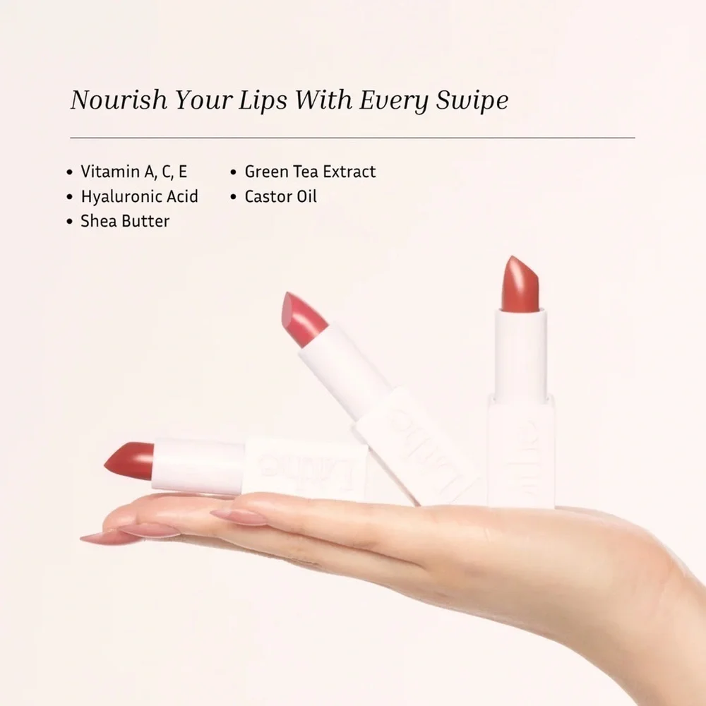 Nourish & Glow Lipstick in Peony